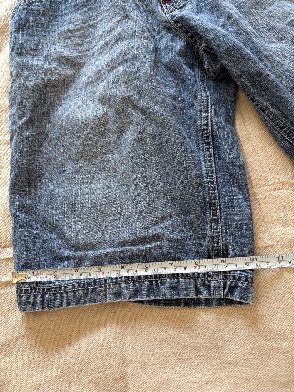 Pacific jeans Men's Denim Cargo Shorts - 29 - Picture 7 of 10